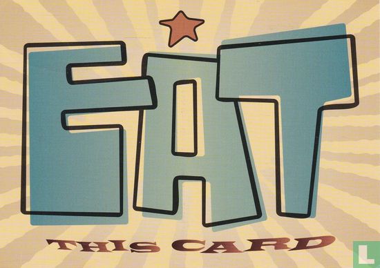 Michael Carr "Eat This Card" - Afbeelding 1