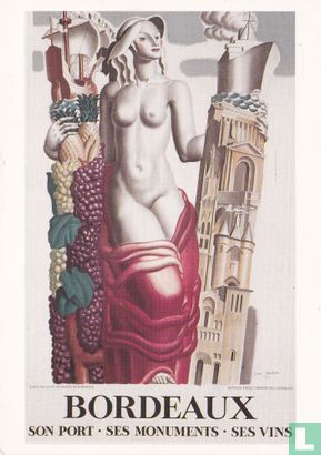 Vintage Posters International "Bordeaux" - Afbeelding 1