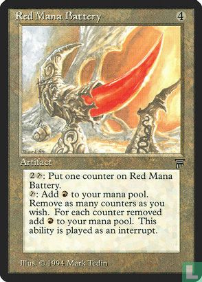 Red Mana Battery - Image 1