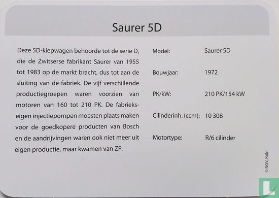 Saurer 5D - Afbeelding 2