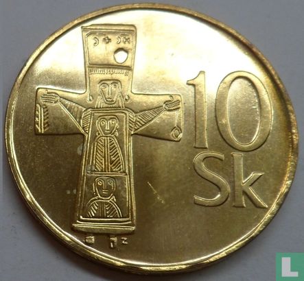 Slowakei 10 Korun 2003 - Bild 2