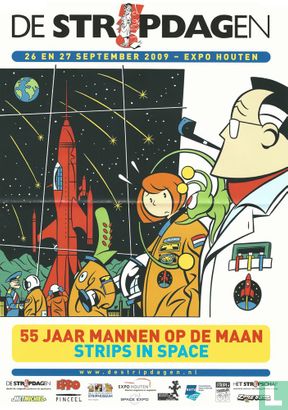 De Stripdagen - 55 jaar Mannen op de maan - Strips in space