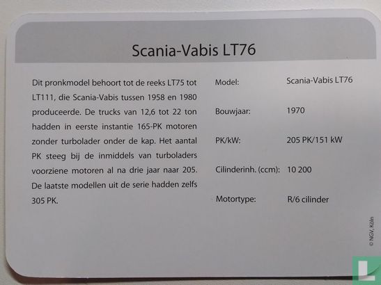 Scania-Vabis LT 76 - Bild 2