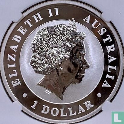 Australia 1 dollar 2012 (partially gilded - without privy mark) "Koala" - Image 2