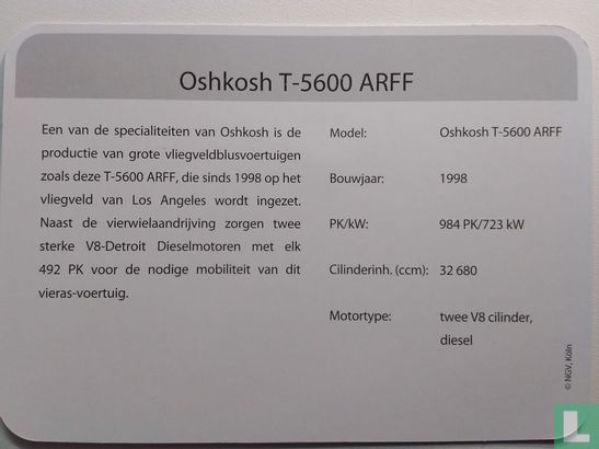 Oshkosh T-5600 ARFF - Afbeelding 2