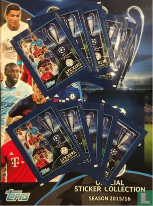 Topps Official Sticker Collection season 2015/16 Starter Pack - Image 3