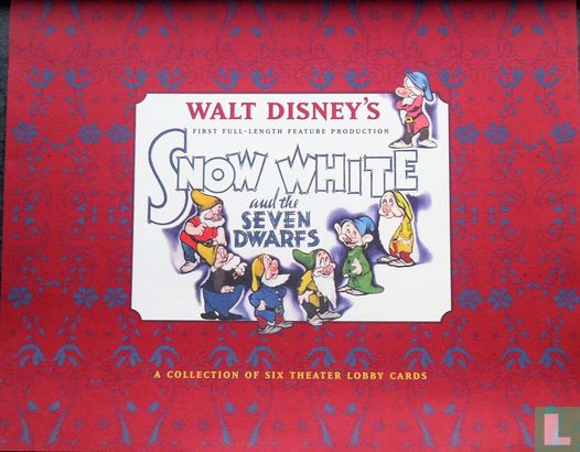 Walt Disney's full-length feature production +Snow White and the seven dwarfs + a collection of six theater lobby cards - Bild 1