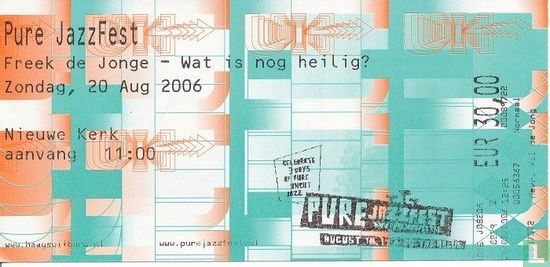 Freek de Jonge 20-8-2006