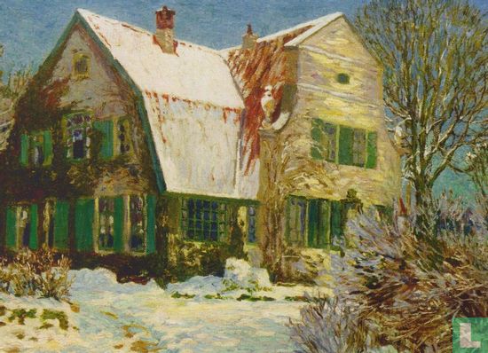 Barkenhoff im Schnee (um 1910) - Bild 1
