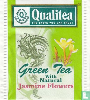 Green Tea With Natural Jasmine Flowers  - Image 1