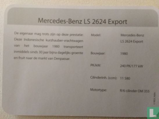 Mercedes-Benz LS 2624 Export - Afbeelding 2