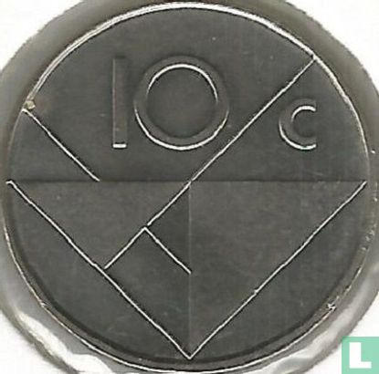 Aruba 10 cent 1991 - Image 2