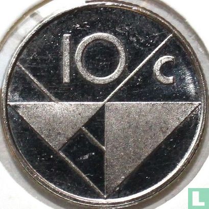 Aruba 10 cent 1990 - Image 2