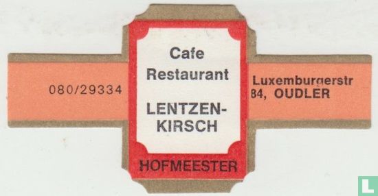 Café Restaurant Lentzen-Kirsch - 080/29334 - Luxemburgerstr 84, Oudler - Afbeelding 1