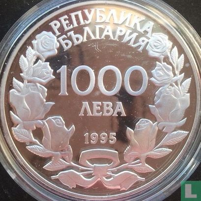 Bulgaria 1000 leva 1995 (PROOF) "100 years of the modern Olympic Games" - Image 1