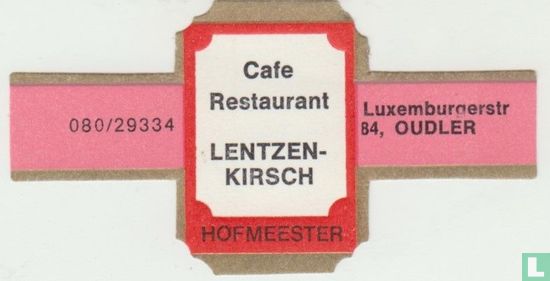 Café Restaurant Lentzen-Kirsch - 080/29334 - Luxemburgerstr. 84, Oudler - Image 1