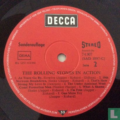 The Rolling Stones In Action - Afbeelding 3
