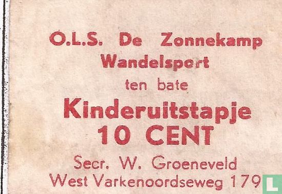 O.L.S. De Zonnekamp Wandelsport
