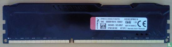 Kingston HX316C10FBK2 DDR3-1600 CL10 8GB 240pin - Image 2