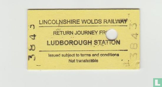 Lincolnshire Wolds Railway return ticket - Afbeelding 1