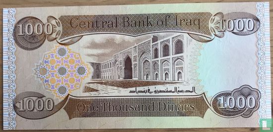 Irak 1000 Dinars - Afbeelding 2