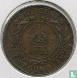 Newfoundland 1 cent 1920 - Afbeelding 1