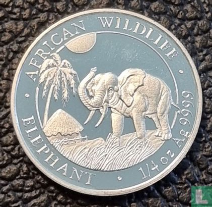 Somalia 25 shillings 2017 (PROOF) "Elephant" - Image 2