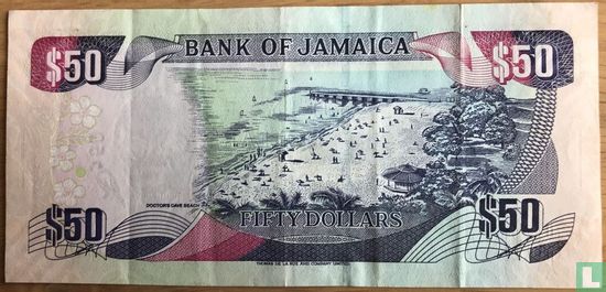 Jamaica 50 Dollars 2005 - Afbeelding 2