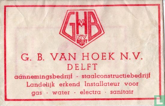 G.B. van Hoek N.V. - Afbeelding 1