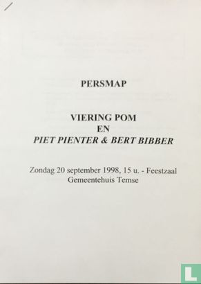 Persmap Viering Pom en Piet Pienter & Bert Bibber - Image 1