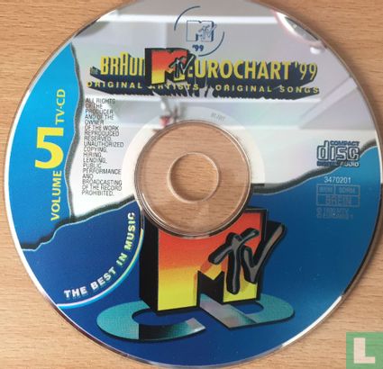Braun MTV Eurochart '99 volume 5 - Image 3