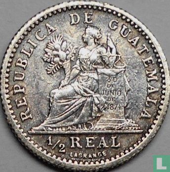 Guatemala ½ real 1899 - Image 2