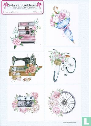 Witte damesfiets