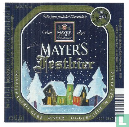 Mayer's Festbier