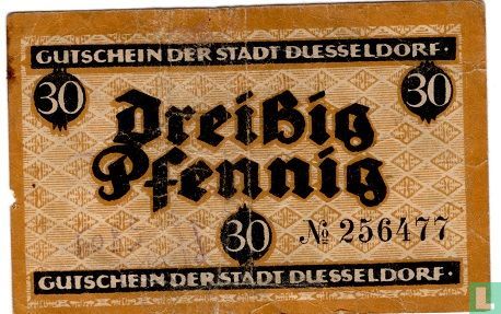 Duesseldorf 30 Pfennig 1921 - Image 1