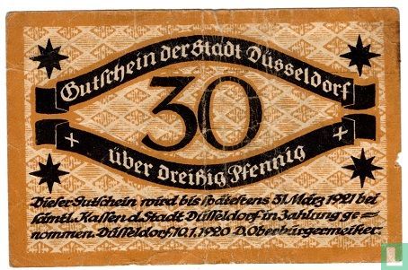 Duesseldorf 30 Pfennig 1921 - Image 2