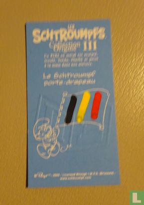 Le Schtroumpf porte drapeau (Belgique) - Image 2