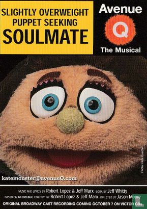 Avenue Q The Musical "Kate Monster" - Image 1