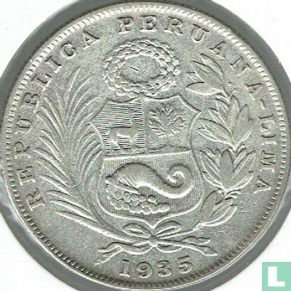 Peru ½ sol 1935 (AP) - Image 1