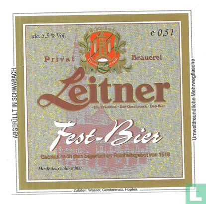 Leitner Fest Bier