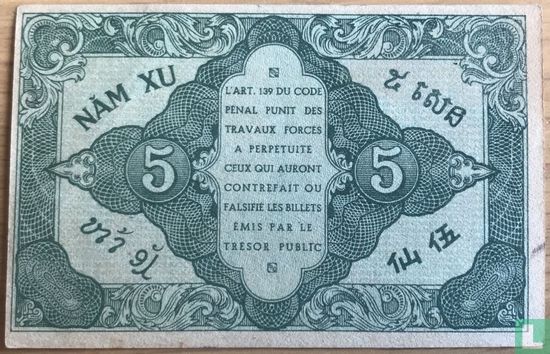 Frans Indochina 5 Cents - Afbeelding 2