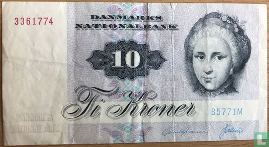 Denmark 10 Kroner (Andersen & Valeur) - Image 1