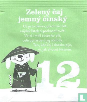 12 Zelený caj jemný cinský - Afbeelding 1