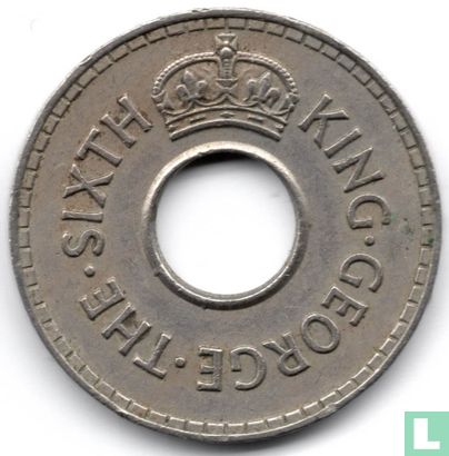 Fidji ½ penny 1950 - Image 2
