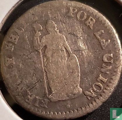Peru ½ Real 1846 - Bild 2