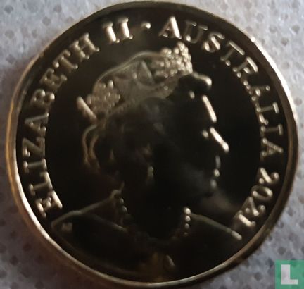 Australië 1 dollar 2021 "Great aussie coin hunt - C" - Afbeelding 1