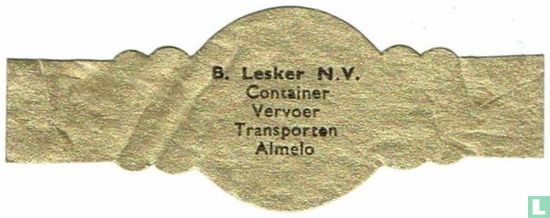 B. Lesker N.V. Container Vervoer Transporten Almelo - Image 1