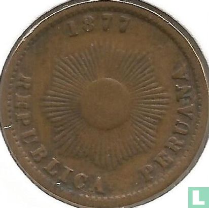Peru 1 centavo 1877 - Afbeelding 1