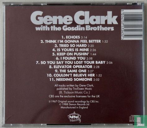 Gene Clark with the Gosdin Brothers - Afbeelding 2