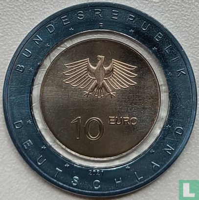 Germany 10 euro 2021 (F) "On the water" - Image 1